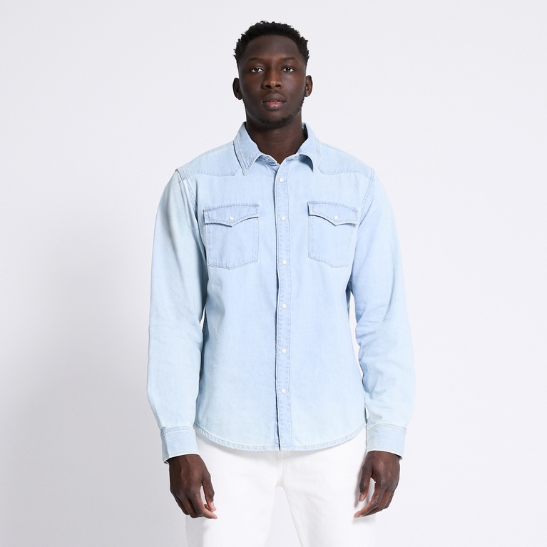 Denim shirt "Clint" Wash Lt